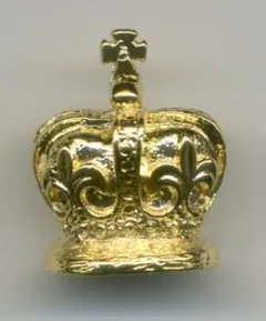 Finding - Crown Gold, 24mm High (F351)