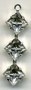 Finding - Crystal Drop Diamond shape (F356)
