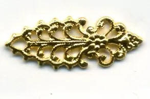 Finding, 23mm Long x 9mm Wide (BENDABLE) (F350)