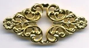 Finding- Hinge Covers, 20 mm Wide x 43mm Long (From end to end - uncut) (F335)