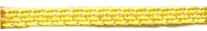 Flat Braid Pearlized Yellow (C65 PRLYEL)