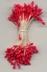 Flowers/Foilage-Stamens Red (SF03)