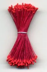 Flowers/Foilage-Stamens Sm Red (SF07)