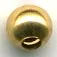 Gold Bead Small - Finding, 4mm (F187)