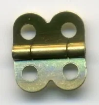 Hinge - Finding, 13mm Wide x 15mm Length (from end to end) (F331)