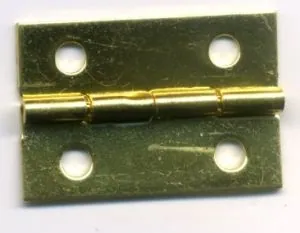 Hinge - Finding, 28mm Wide x 20mm Length (from end to end) (F334)