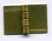 Hinge - Finding, 15mm Long x 10mm Wide (F55A)