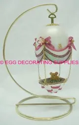 Hot Air Balloon: decorated goose egg design