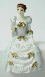 Lady Sitting Position, 60mm High (RC16)