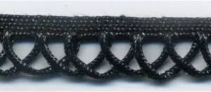 Loopy Braid Black, 15mm Wide (C167)