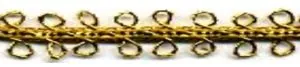 Loopy Braid Double Sided Ant Gold (C89 ANTGOL)
