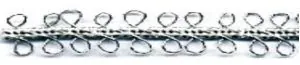Loopy Braid Double Sided Silver (C89 SILVER)