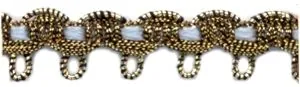 Loopy Braid Single Ant Gold/Blue (C43 AGOLBL)