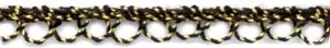 Loopy Braid Single Black/Gold (C29 BLKGOL)