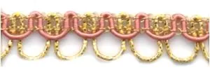 Loopy Braid Single Pink/Gold (C42 PKGOL)