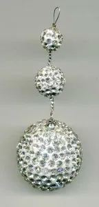 Lucky Charm Diamante Balls, 30mm Wide (largest ball size) (JCHA5)