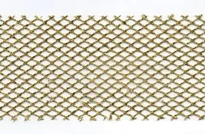 Mesh Ribbon Flat Gold (C115 GOLD)