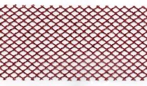 Mesh Ribbon Flat Xmas Red (C115 XMSRE)