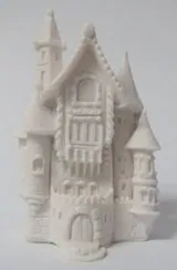 Miniature Castle Medium 2 1/2" inches, 35mm Length x 60mm High (3.5cm x 6cm) (MHO06)