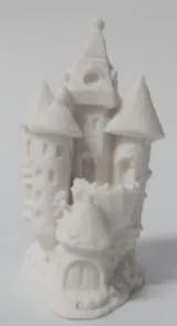 Miniature Castle Small 1 3/4"inches, 20mm Length x 45mm High (2.0cm x 4.5cm) (MHO05)