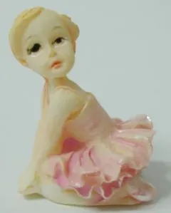 Miniature- Mini Ballerina A, 30mm High (3cm High) (MBAL2A)