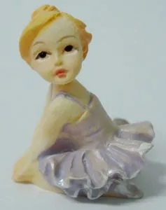 Miniature- Mini Ballerina D, 30mm High (3cm High) (MBAL2D)