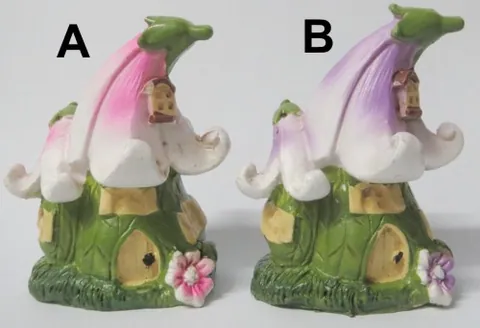 Miniature Mini Flower House, 65mm High (6.5cm High) (MHO09)