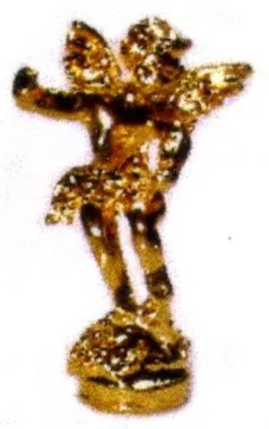 Miniatures Angel Gold Plated, 30mm High (CL9GP)