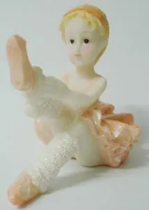 Miniatures - Ballerina A, 75mm High x 50-60mm Wide (BAL3A)