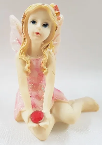 Miniatures -Birthstone Fairy Sitting, 50mm High (FAIBIR2JAN)