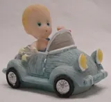 Miniatures Boy Inside Car, 45mm High x 50mm Wide (BGIC878D)