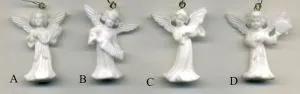Miniatures - Christmas Angels, 40mm High (CM39)