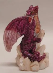 Miniatures- Coloured Dragons C, 50-60mm High (DRAGC2C)