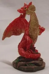 Miniatures- Coloured Dragons D, 50-60mm High (DRAGC2D)
