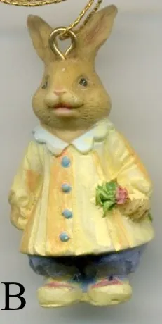 Miniatures - Colourful Bunny, 35mm High (RAB06)