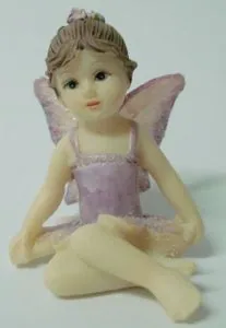 Miniatures -Fairy Sitting D, 45mm High (FAIS-D)
