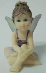 Miniatures -Fairy Sitting F, 45mm High (FAIS-F)