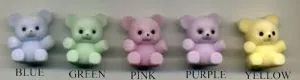 Miniatures - Flocked Baby Bear, 30mm High (BAB12)