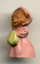 Miniatures - Micro Bear In Cape, 25mm High (MICRO25)