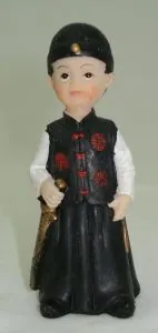 Miniatures -Mini Children of the World17, 50mm High (5cm High) (CHILDWB17)