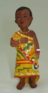 Miniatures -Mini Children of the World19, 50mm High (5cm High) (CHILDWB19)