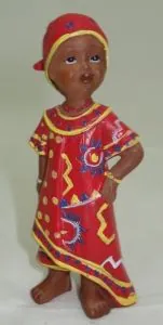 Miniatures -Mini Children of the World20, 50mm High (5cm High) (CHILDWB20)