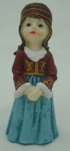 Miniatures -Mini Children of the World25, 50mm High (5cm High) (CHILDWB25)