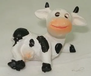 Miniatures - Mini Cow D, 35mm High (MINCOWD)