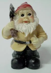 Miniatures Mini Dwarf D, 40mm High (MINDWA-D)