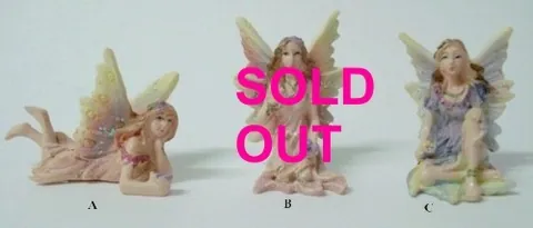 Miniatures - Mini Fairies, 30mm High (3cm High) (FAIX2)