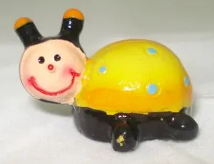 Miniatures - Mini Lady Bug D, 20mm High (2cm High) (MBUGD)
