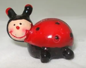 Miniatures - Mini Lady Bug F, 20mm High (2cm High) (MBUGF)