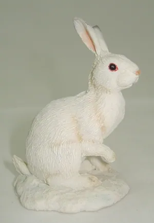 Miniatures -Rabbit, 60mm High (6cm High) (RAB01-2)