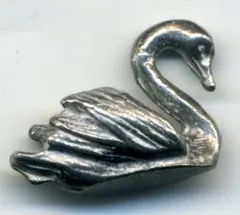 Miniatures Swan Medium Unpainted, 15mm High (CL15UP)